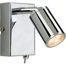 Never change a bulb with this new led technology. Firstlight 3453ch Orion 3 Light Led Integrated Switched Wall Lamp In Polished Chrome Finish Castlegate Lights