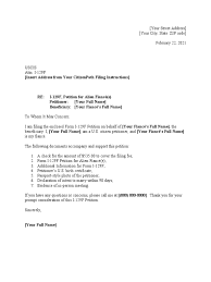 The difference between a cover letter & writing sample. I 129f Cover Letter Sample Fiance Pdf