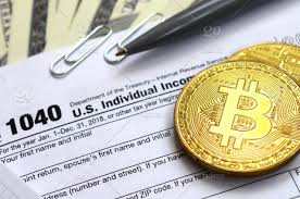 Tax Bitcoin Form Income Pen Dollars Cryptocurrency Crypto Taxes Refund Coin Calculator Concept Return Currency Money Golden Finance Accounting Business Symbol Irs Litecoin Revenue Taxation Btc Electronic Financial Investment