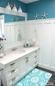 Design ideas for a beach style bathroom in perth. Our Paint Colours The Happy Housie Coastal Bathroom Design Coastal Style Bathroom House Bathroom