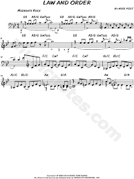 Detectives and prosecutors work to solve crimes and convict perpetrators. Law And Order From Law And Order Sheet Music Leadsheet In G Minor Download Print Sku Mn0144874