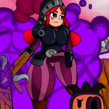 Shadow knight jessie in brawl stars подробнее. Dark Knight Jessie By Leinadarts On Newgrounds