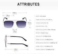 2023 New Fashion Half Frame Sun Men's Outdoor UV400 ...