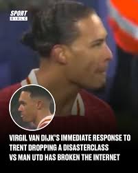 Van Dijk couldn't hide his true feelings and Trent knows it. The footage is  damning... 😳