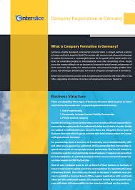 Easy Step For Company Registration In Germany Infographics Germany Company Market Economy