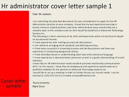 Resume cover letter administrative assistant in word. Hr Administrator Cover Letter