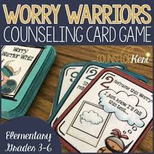 Worry Warriors Counseling Game Worry Activities Card Game Counseling Games Counseling Activities Activity Cards