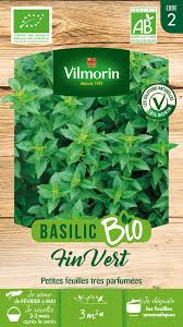 Peinture bio leroy merlin dandlroofing co. Graine Aromatique Basilic Fin Vert Bio Vilmorin 1 G Leroy Merlin