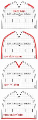 Wecome to our facebook page. Free Pattern Fleece Bunny Hat With Video Tutorial Easy Fleece Hat Pattern