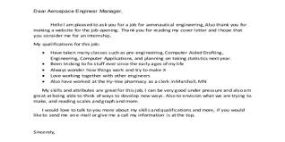 Cover Letter For Aerospace Engineer Qs Study