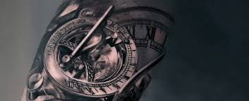 A highly detailed foot tattoo of a rose and clock. Top 80 Mind Blowing Clock Tattoos 2021 Inspiration Guide
