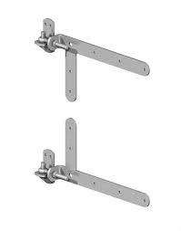 The range is available in various finishes that are robust and weather resistant, they are also offered in a range of sizes for use in different environments. Gatemate Braced Adjustable Band Hooks Hinges Garden Timber Gates