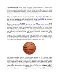 Peraturan dalam basket bisa meliputi banyak hal, mulai dari jumlah pemain, durasi waktu pertandingan, hingga durasi permainan bola basket menurut federasi bola basket internasional (fiba) adalah 4×10 menit, sedangkan aturan national basketball association (nba) adalah 4×12 menit. Doc Ukuran Lapangan Bola Basket Wira Indehoy Academia Edu