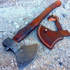 Every axe games level is more thrilling and surprising because of their adventurous tasks in the best. Theboneedge 22 5 Custom Handmade Damascus Steel Throwing Axe Hatchet Wood Handle Walmart Com Walmart Com