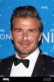 David beckham arriving hi-res stock photography and images