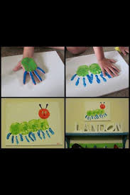 Bricolage Souvenir Facile A Faire A La Garderie Comme A La Maison Preschool Crafts Bug Crafts Crafts For Kids