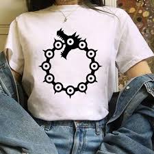 Maybe you would like to learn more about one of these? Buy Seven Deadly Sins Tattoo Clipart Anime Printing Womens T Shirt Summer Street Casual Stretch Slim Tees Basic Couple Tshirs At Affordable Prices Free Shipping Real Reviews With Photos Joom