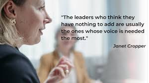 From Invisible to Influential: How Speaking Up Can Change Your Leadership  Future