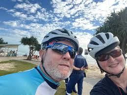 Easter Morning Bike Ride in Illinois Cornfields
