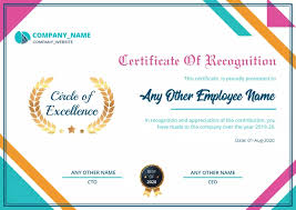 In the year 20xx, he overachieved his sales target by ___%. Employee Of The Month Certificate Templates Photoadking
