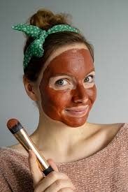 Clay face store mask