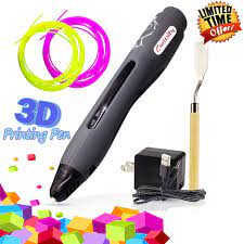 3d Pen Non Toxic 3d Printing Pen Cool Fun Gadget With 1 Button Operation Full Kit With 2 Pla Filaments Usb Kids Gadgets 3d Printing Pen Cool Gadgets