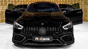 Brabus carbon fibre front splitter. 2020 Brabus 700 Mercedes Amg Gt 63 S Excellent Project From Brabus Youtube