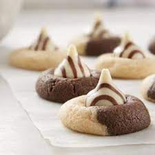 Cookie Trio Recipe Recipe Kiss Cookie Recipe Desserts Blossom Cookies