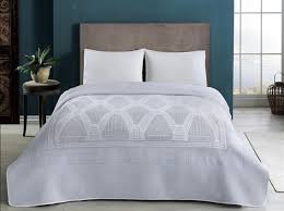 160x200 cm, standart yastık kılıfı: Tac Jakar Pike Takimi Cift Kisi Janice Mavi 8696048625798