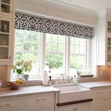 Schumacher Andromeda Drapes Comes In Indigo And Charcoal Kitchen Window Treatments Kitchen Sink Window Kitchen Window Design