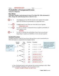 The probability of choosing the first dime is 1/4 and the probability of choosing the second dime is 1/7. 28 Probability Worksheet 6 Compound Answers Worksheet Resource Plans