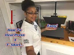 How To Heat Press A T Shirt 101 Easy Tutorial Youtube Heat Press Shirts Heat Press Easy Tutorial
