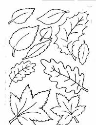 Leaves Kostenlose Ausmalbilder Herbst Ausmalvorlagen Fensterbilder Herbst