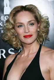 Sharon Stone, Donatella Versace Redaktionell Foto