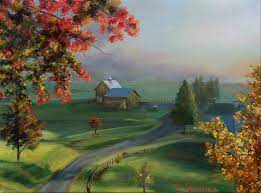 See more ideas about sonoran desert, painting, new england. New England Landscape Oil Painting On Canvas By Dominique Amendola Dominique Amendola Figures Painting And Spiritual Fine Art