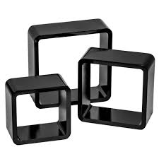 Une étagère murale en fer noir, pour votre maison moderne! Tectake Lot De 3 Etageres Murales Design Moderne Carre Cube 3 Tailles Differentes En Bois Noir Achat Vente Etagere Murale Etagere Murale 403181 Cdiscount