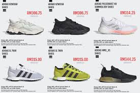Adidas data controllers adidas ag, adidas business services gmbh, adidas international trading ag, runtastic gmbh, and adidas (uk) limited, will be contacting you to keep you posted with what's the latest at adidas, including our products and services. Pemburu Tiket Murah On Twitter Adidas Promosi Lagi Banyak Gila Kasut Adidas Bawah Rm100 Yang Boleh Korang Pilih Ini Antara Senarai Kasut Kasut Yang Boleh Korang Sambar Dengan Harga Diskaun Nak Lihat Lebih