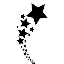 More feminine tattoos, such as a butterfly tattoo, a meteor shower or a unicorn. Stars Star Design Star Tattoos Best Star Tattoos Star Tattoo Designs