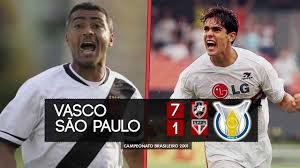 Clássico alvinegro é, no futebol paulista, o jogo entre as equipes do: Vasco 7 X 1 Sao Paulo Melhores Momentos Hd 720p Campeonato Brasileiro 2001 Youtube