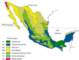Mexicos Seven Climate Regions Geo Mexico The Geography