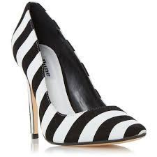 Check spelling or type a new query. Bellisimo Monochrome Striped Court Shoe Black White Black And White Heels Black And White High Heels Black And White Shoes