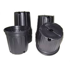 Shop am leonard for nursery pots! 9greenbox 20 New Plastic Nursery 1 Gallon Trade Pot Holds 0 66 Gal Walmart Com Walmart Com