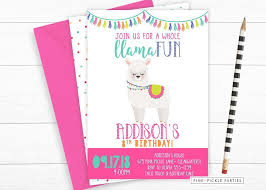 как сделать бит в Fl Studio 12 с нуля Free Llama Invitation Template Printable Drevio Llama Birthday Birthday Invitations Baby Shower Templates
