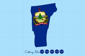 Free svgs files for tshirts, signs and more! Vermont State With Flag Background Graphic By Hd Art Workshop Creative Fabrica