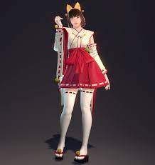 3月販売アイテム 全体 マビノギ英雄伝 マビノギ英雄伝 3d モデル 巫女