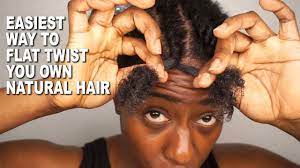 You might need a special hair twisting gel to hold your hair especially if you have dry hair. How To Flat Twist Your Own Hair Easy Tutorial W Tips Beautycutright Youtube