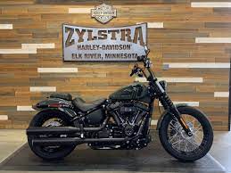 New 2021 Harley Davidson Softail Street Bob Fxbbs 114 Deadwood Green For Sale In Elk River Mn Zylstra Harley Davidson