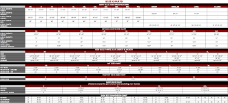 size charts