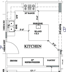 In many interiors, this one included, the island acts as a space divider, separating the kitchen area from the living room. Home Architec Ideas 10x10 Kitchen Floor Plans