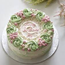 Place the decorated cake in the refrigerator. Rose Flower Cake Buttercream Cake Designs Creative Cake Decorating Cake Decorating